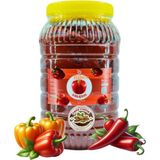 Çapa Fıstık Acı Biber Salçası, Ev Yapımı Güneşte Kuruma - 2 kg