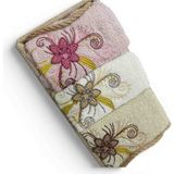 Çapa Home Sepetli 3'lü Mutfak Havlusu (30X50CM) - Çok Renkli