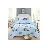 Çapa Home Young Araba Model Stone Wash Micro Soft Tek Kişilik Yatak Örtüsü