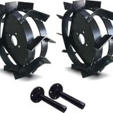 Çapa Makinaları 400x8-27 mm Demir Teker ve Aks Takımı