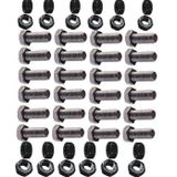 Çapa Makinaları 8 mm 3 cm 24 Adet Bıçak Civata Takımı