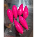 Çapa Surf Olta Kurşunu Pembe UV Renkli 125GR 1 Adet