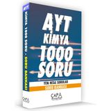 Çapa Yayınları Ayt Kimya Soru Bankası Çapa Yayınları