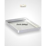 Çapar Group Baklava Tepsisi 25 x 35 cm 600 gr - 25 cm - Gri
