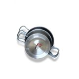 Çapar Group Süper 18-20-22 3Lü Metal Kulp Omlet Tava Seti (18-20-22) Cm