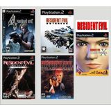 Capcom Playstatıon 2 - Resident Evil Serisi 5 Oyunluk Set - Sadece Çipli Cihazlar Için!