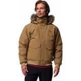 Cape Ridge Bomber Erkek Kaz Tüyü Mont - 2XL - Kahve