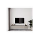Capella Kumtaşı Rengi Mdf 4 Kapaklı Duvara Monte 180 Cm Tv Ünitesi Bej