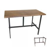 Capella Mutfak Masası 80X120 Esb (Werzalit, Wermodin Ve Allzalit Tabla) - Rustik Dark