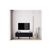 Capella Siyah Country Mdf 3 Kapaklı Ahşap Ayaklı 140 Cm Tv Ünitesi