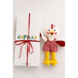 CAPELLA TOYS Civciv Uyku Arkadaşı Oyuncak Pamuklu Hediye Kutulu El Yapımı Bez Bebek
