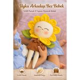 CAPELLA TOYS Oyuncak Bebek Çiçek Lalu %100 Pamuk El Yapımı Bez Bebek Oyun ve Uyku Arkadaşı Özel Hediye Kutulu