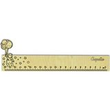 Capellawoodworks Ahşap Cetvel Uçan Balonlu Astronot 20 cm