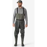 Caperlan Balıkçı Tulum Çizmesi - Balıkçılık - PVC - 100 - Haki