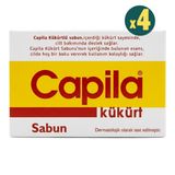 Capila 4x90 gr Kükürtlü Sabun