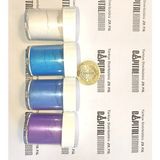 Capital 10G(25ML)X4 Renk Toz Metalik Sedef Epoksi Pigment Boya - 01-Mavi