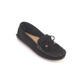 Capone Outfitters Almire Hakiki Deri Süet Boncuklu Püsküllü Konfor Kadın Loafer Ayakkabı