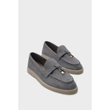 Capone Outfitters Calypso Kadın Loafer LNP - Açık Gri