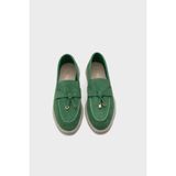 Capone Outfitters Calypso Kadın Loafer LNP - Çimen Yeşili