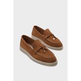 Capone Outfitters Calypso Kadın Loafer LNP - Taba