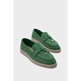 Capone Outfitters Calypso Kadın Loafer LNP - Yeşil