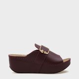 Capone Outfitters Kacie 612245 Kadın Terlik - Bordo