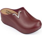 Capone Outfitters Kally Z6188 Kadın Sabo Terlik - Bordo