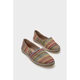 Capone Outfitters Pasarella Hasır Kadın Espadril - Multi
