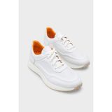 Capone Outfitters Ramsey Hakiki Deri Erkek Günlük Şık Spor Ayakkabı Sneaker - Beyaz