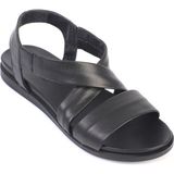 Capone Outfitters Rochell Hakiki Deri Konfor Kadın Sandalet - Siyah