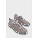 Capone Outfitters Torrie Hakiki Deri Soft Konfor Tabanlı Kadın Sneaker - Açık Vizon