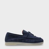 Capone Outfitters Vikki Hakiki Deri Kadın Loafer - Lacivert