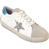 Capone Outfitters Wilie Kadın Hakiki Deri Sneaker - Beyaz - Gümüş