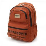 Cappadocia Vintage 4007 Olympos Sırt Okul Seyahat Günlük Spor 15.6 inç Laptop NoteBook Laptop Çantası (Kiremit)