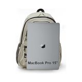 Cappadocia Vintage 4007 Olympos Sırt Okul Seyahat Günlük Spor 15.6 Inç Laptop Notebook Laptop Çantası - Option-1 - 00-Siyah - Beyaz