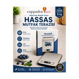 cappadocians Hassas terazi - tartı - terazi- elektronik hassas terazi - paslanmaz - LED ekranlı hassas terazi