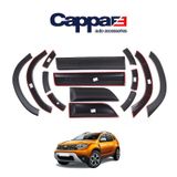 CAPPAFE Dacia Duster Dodik Seti UV Katkılı (ABS) 12 Parça 2018-›