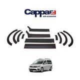 Cappafe Volkswagen Caddy Dodik Seti Uv Katkılı Abs U.ş. Sağ Sürgülü Mat Siyah 12 Parça 2010-2015