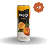 Cappy Kayısı Nektarı Kutu 330 ml - (6 Adet)