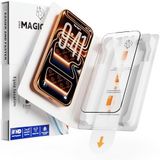 CAPPY [KOLAY KURULUM] iPhone 11 / Xr ile Uyumlu Ekran Koruyucu, Tam Kaplama Temperli Cam, Kabarcıksız ve Tozsuz Uygulama, 9H Çizilmez Koruma, HD Şeffaf, Siyah Çerçeve, Kılıf Dostu