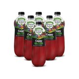 Cappy Meyve Suyu Ramazan Şerbeti 1 Lt Pet 6'lı Paket Vişne ve Kırmızı Üzüm Aromalı - 6 lt