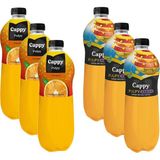 Cappy Pulpy 1 Lt Portakal ve Karışık 6 Lı Karma Paket