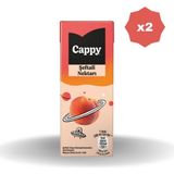 Cappy Şeftali Meyve Nektarı 200 Ml - (2 Adet)