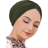 Çapraz 3 Bantlı Çift Taraflı Bone Deniz Bonesi - Haki - Standart