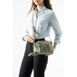 Çapraz Askılı Ultra Hafif Çok Cepli Omuz Çantası Vizon Model: (571-7M)