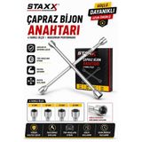 Çapraz Bijon Anahtarı 17-19-21-23 Mm – Ağır Hizmet Tipi Lastik Sökme Takma Anahtarı