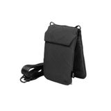 Çapraz Vücut Çantası Sling Pouch Juno Cross-Hatch Naylon Scout Boyun Askı Kayışlı Siyah