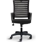 Capri Fileli Başlıksız Ofis Koltuğu Çalışma Koltuğu Ergonomik Sandalye Tilt Mekanizmalı Aya - Çok Renkli - Beyaz - Gold