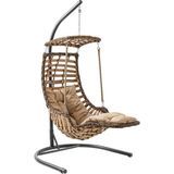 Capri Swing Alaçatı Plus Tekli Bahçe Salıncağı | Bahçe Salıncağı - Açık Kahverengi