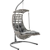 Capri Swing Alaçatı Plus Tekli Bahçe Salıncağı | Bahçe Salıncağı - Gri